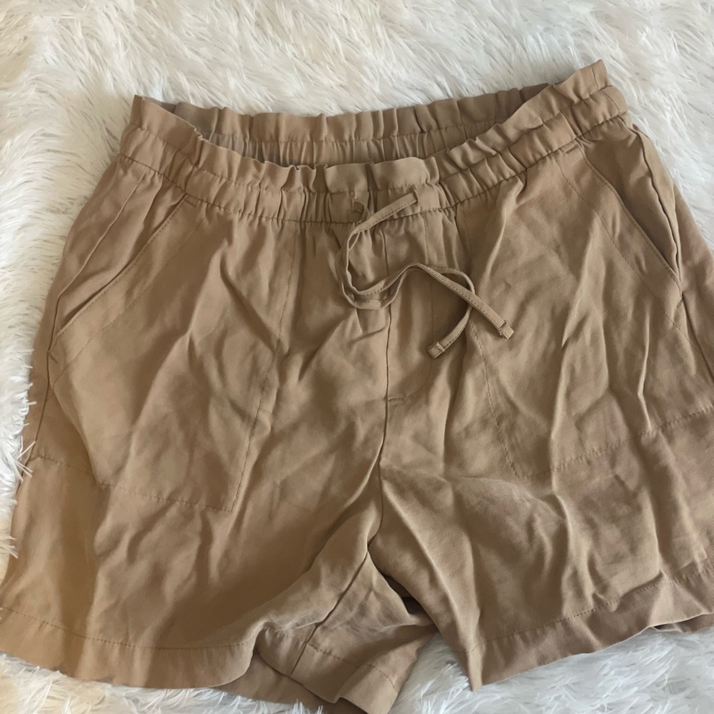 Casual Tan Women's Shorts